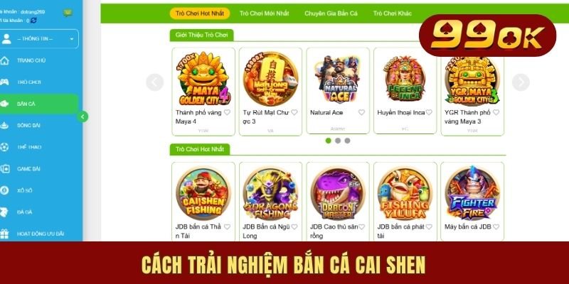 Bắn Cá Cai Shen Fishing | Toàn Tập Cách Chơi Chuẩn Từ A - Z 3 Cách trải nghiệm bắn cá Cai Shen