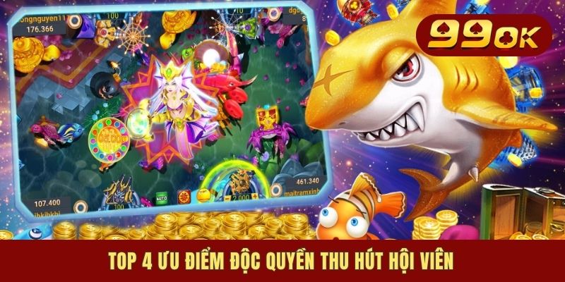 Bắn Cá Xèng - Giải Trí Cùng Game Săn Mồi Thịnh Hành Số 1 2 Top 4 ưu điểm độc quyền thu hút hội viên